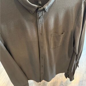 Vuori Grey Button down shirt